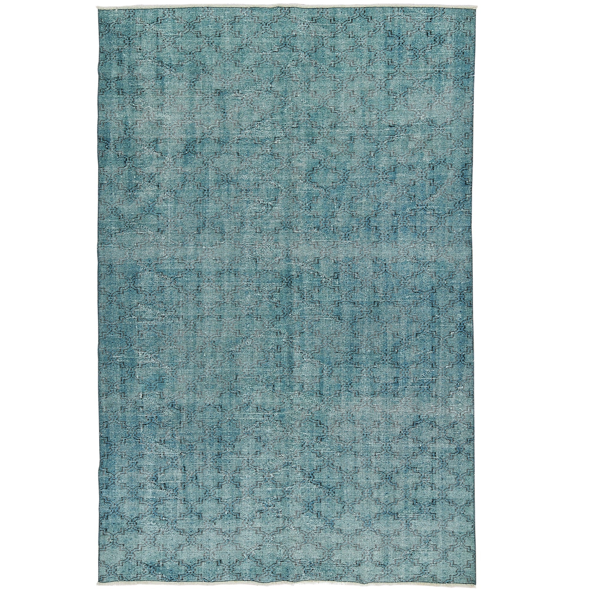 Nadya | Turquoise Treasure Hand-Knotted Rug | Kuden Rugs