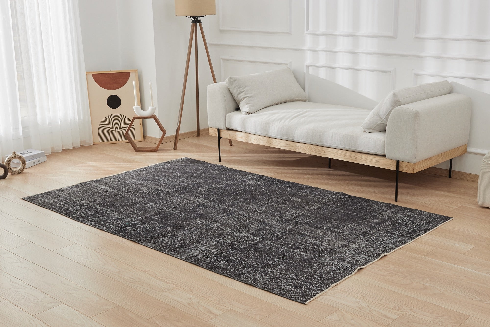 Naida | Overdyed Turkish Wool Elegance | Kuden Rugs