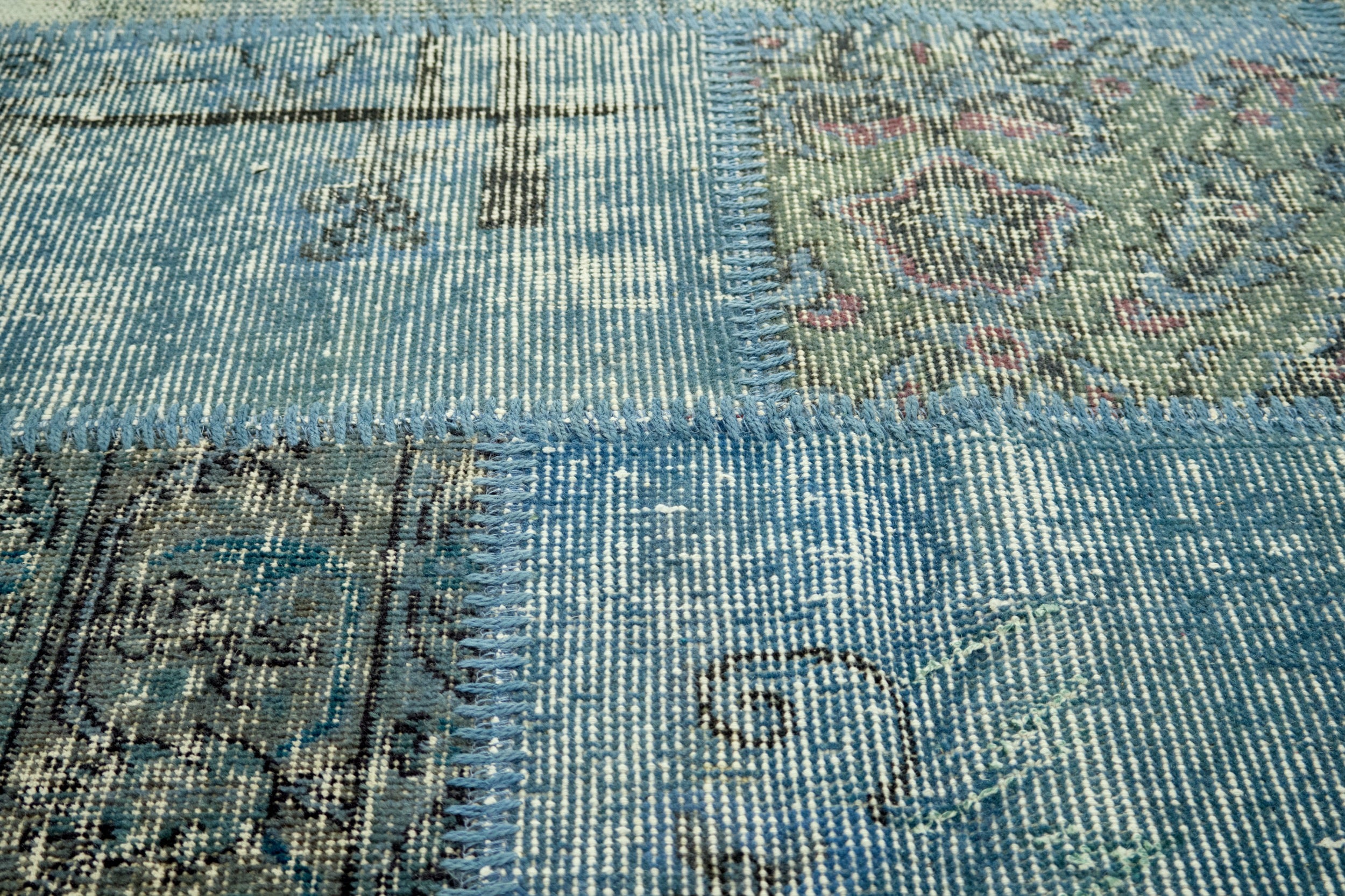 Nami - Vintage Patchwork Rug | Kuden Rugs