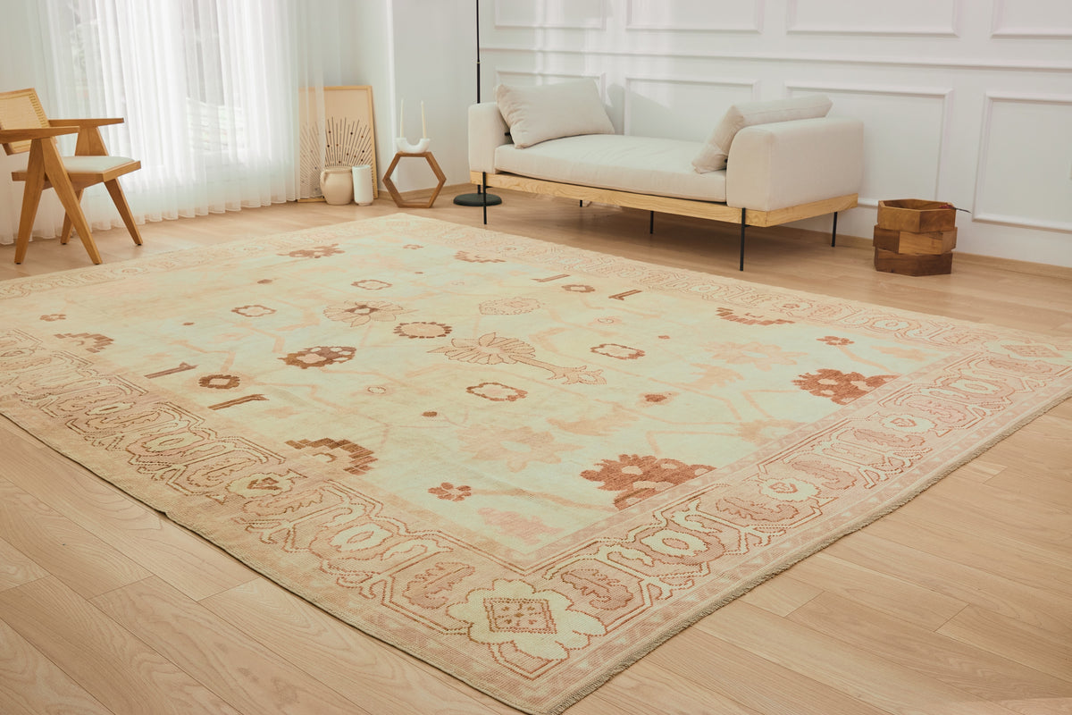 Turkish Oushak Rug | The Nico Collection | Kuden Rugs