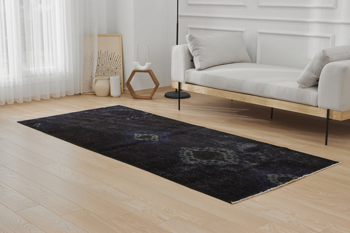 Turkish Overdyed Runner | Nyla's Timeless Allure | Kuden Rugs