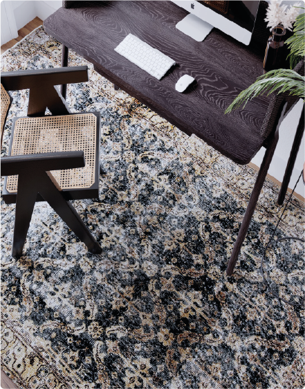 Exquisite Rug with Soft, Natural Hues - Kuden Rugs