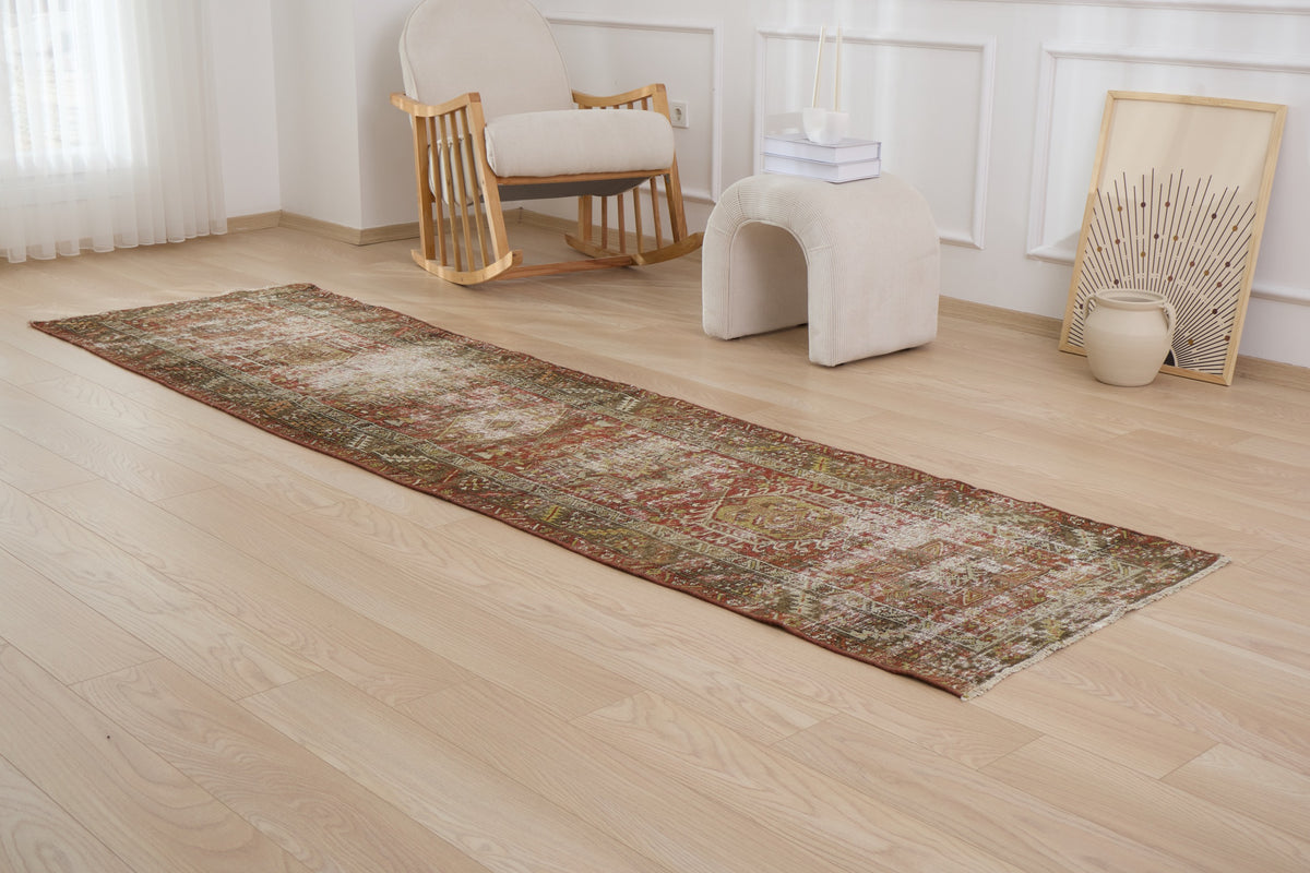 Oprah | Red Runner Richness | Kuden Rugs