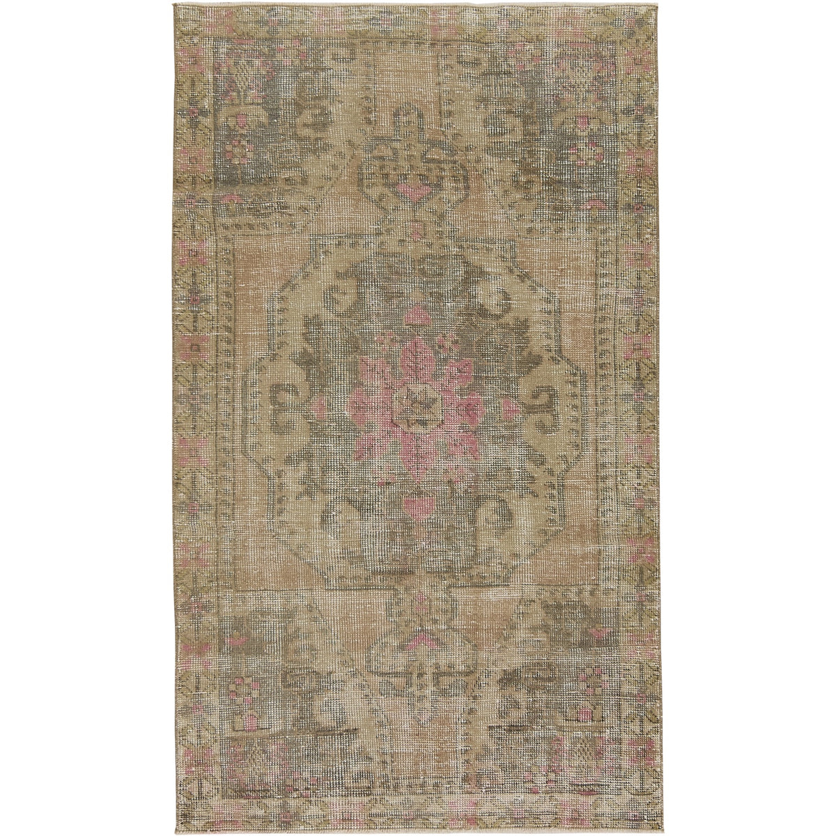 Paloma | Vintage Turkish Grandeur | Exquisite Beige Rug | Kuden Rugs