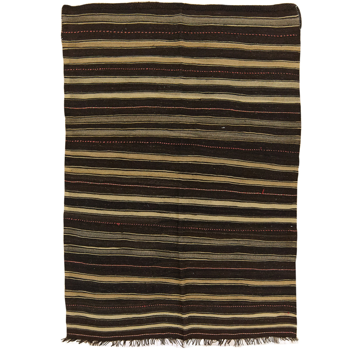 Peyton: Vintage Turkish Rug - Striped elegance for your home. | Kuden Rugs