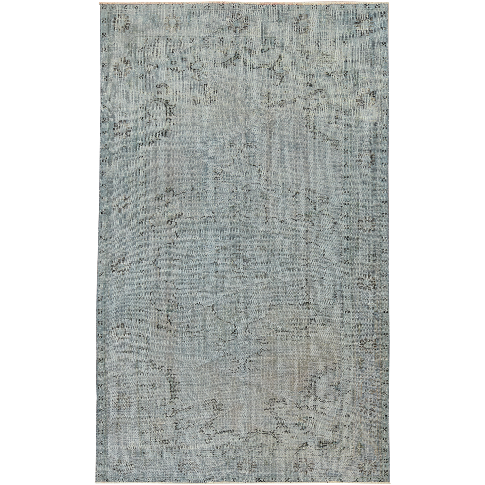 Rainbeau | Serene Blue Overdyed Rug | Kuden Rugs