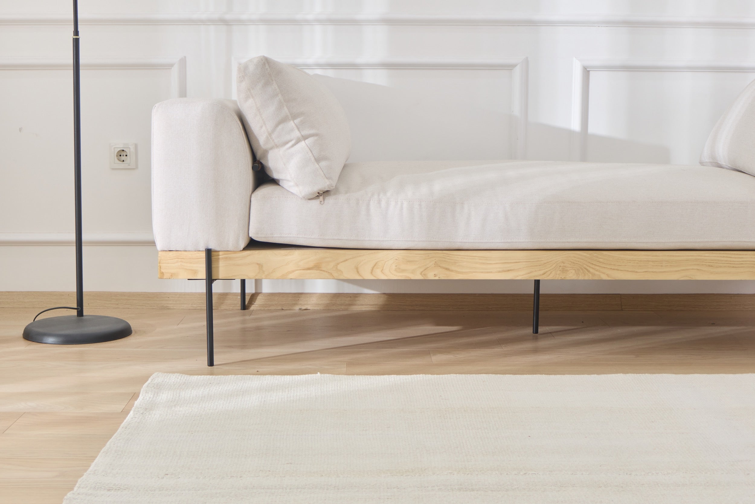 Experience the Understated Sophistication of Rayzel, a Low-Pile Turkish Rug | Kuden Rugs