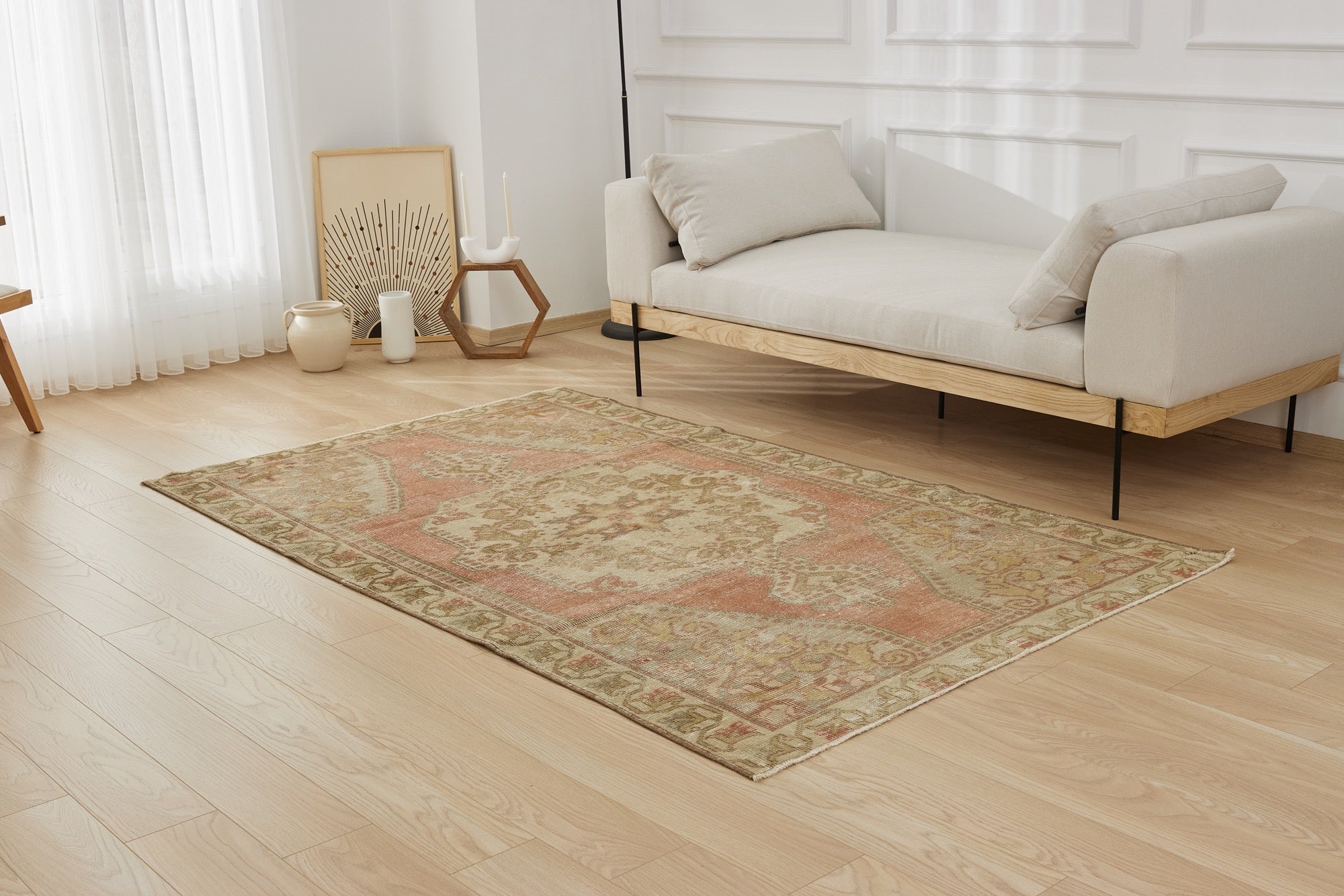 Turkish Anatolian Rug | Regina's Geometric Elegance | Kuden Rugs