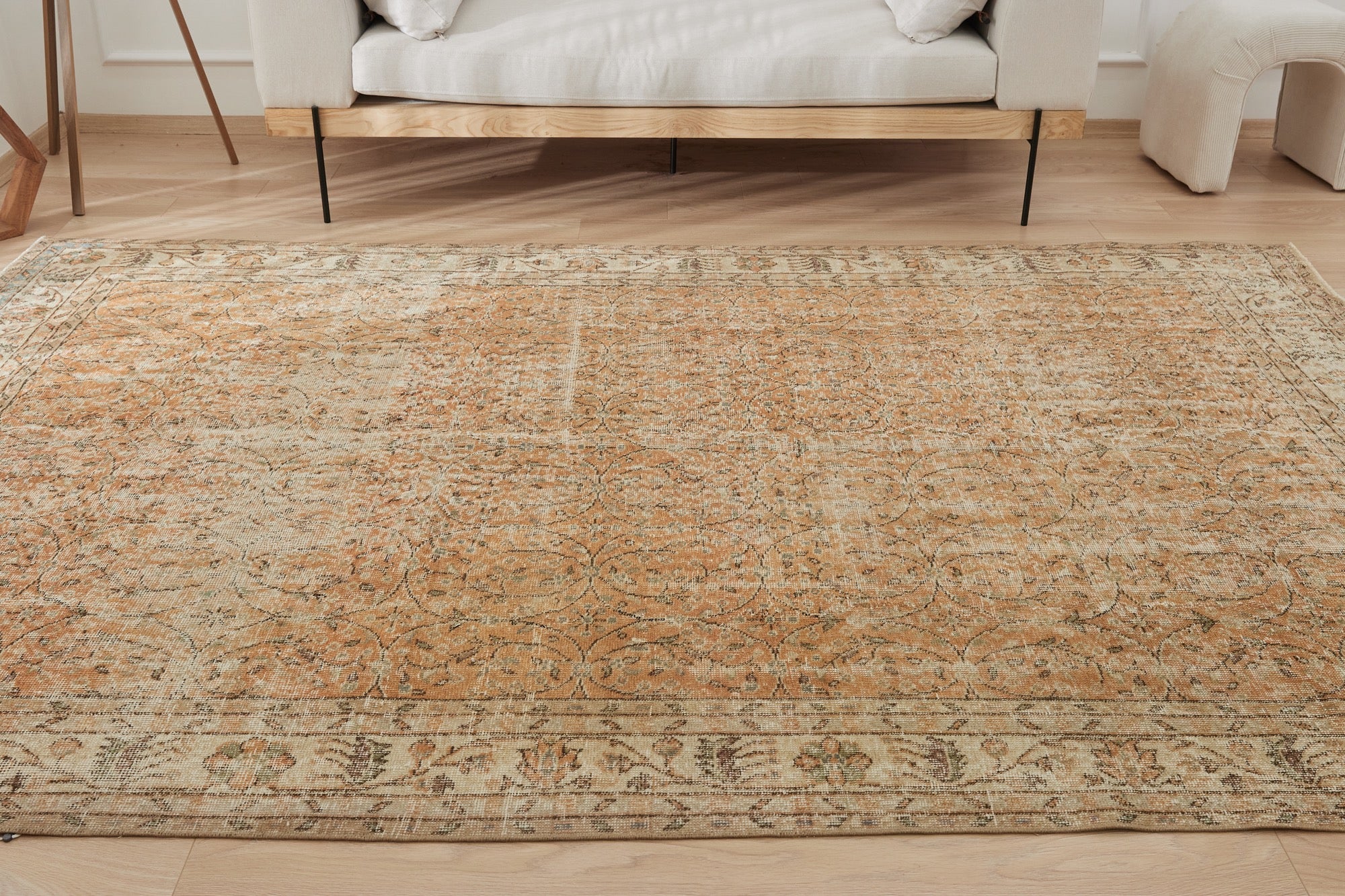 Richenda | 1970's Wool Charm | Antique washed Turkish Artistry | Kuden Rugs