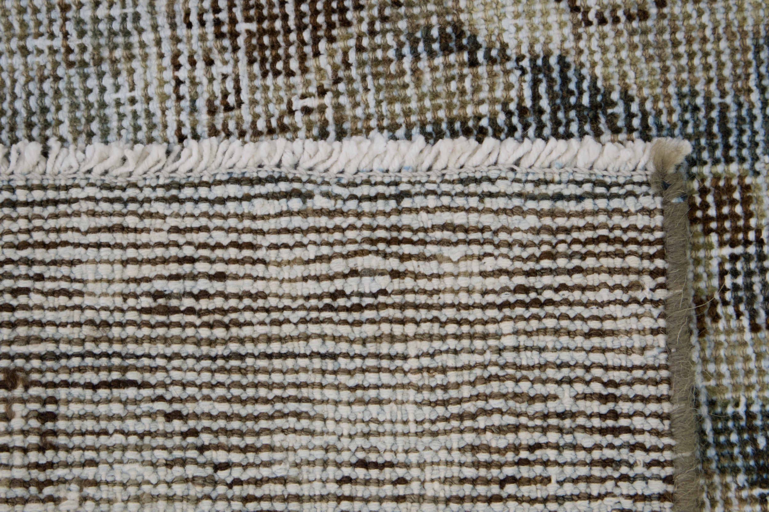 The Artisanal Depth of Rinatya - Wool and Cotton Blend | Kuden Rugs