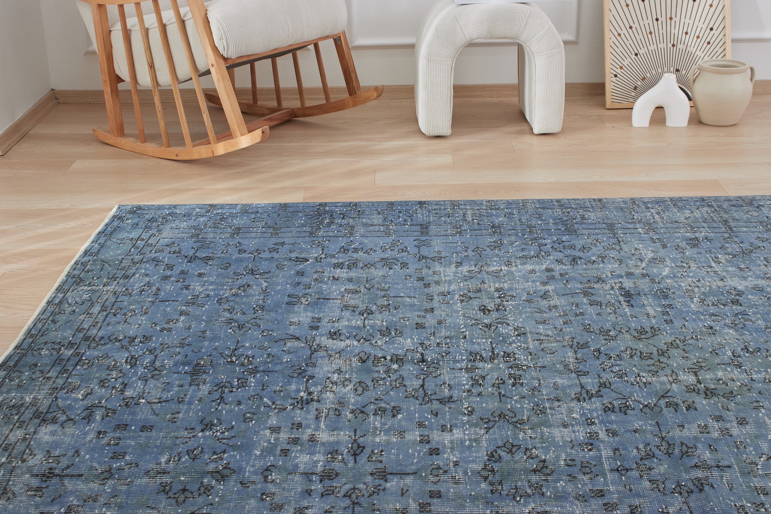 Rowan | Artisan Crafted Wool and Cotton Rug | Kuden Rugs