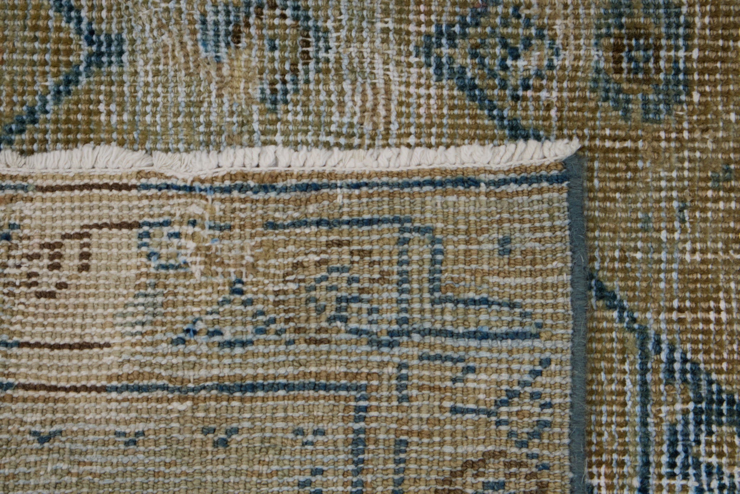The Artisanal Depth of Sacrifice - Wool and Cotton Blend | Kuden Rugs