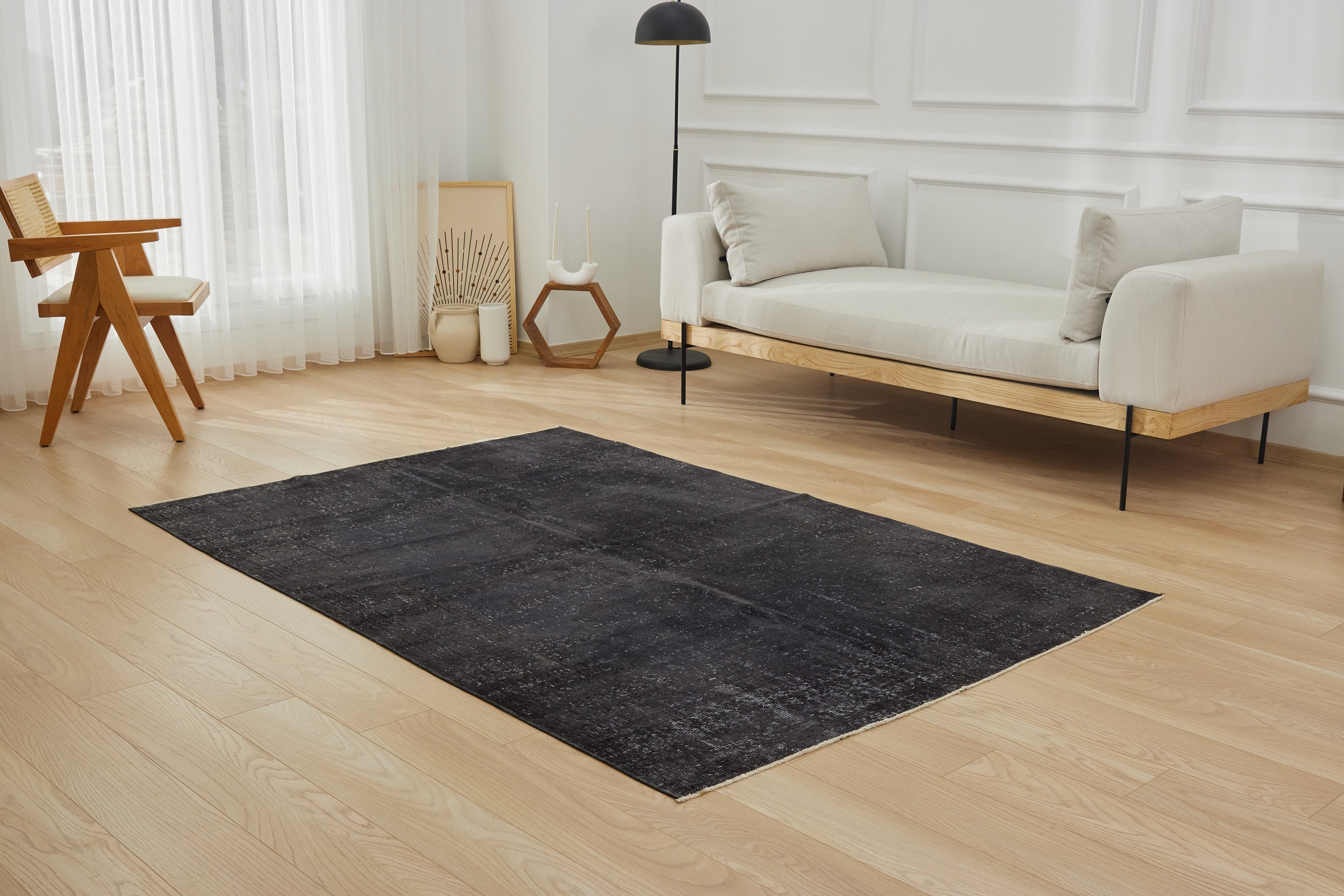 Turkish Overdyed Rug | Sawyer's Timeless Elegance | Kuden Rugs