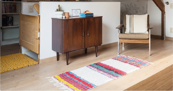 Luxurious Rug with Deep, Rich Textures - Kuden Rugs