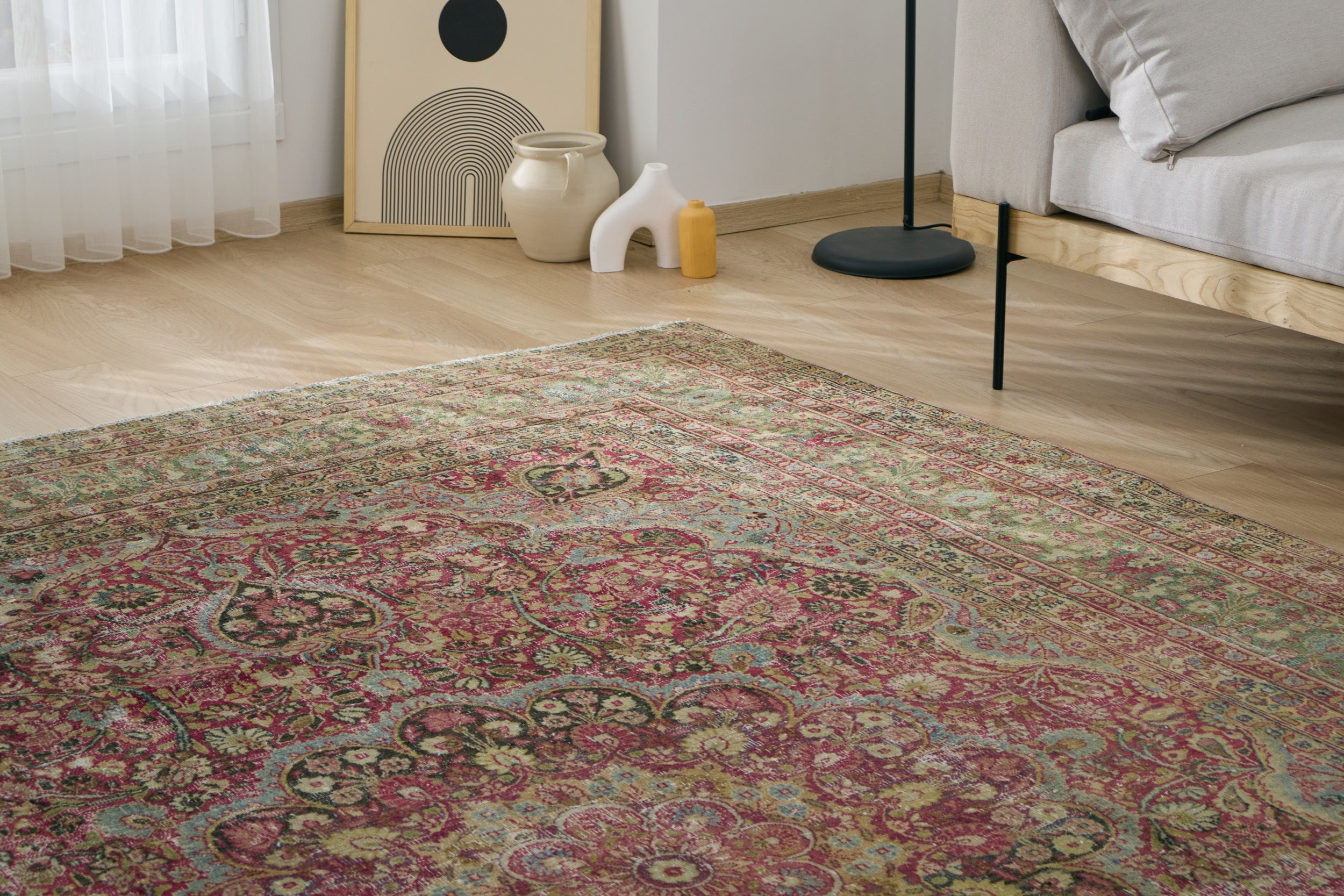 Taborri - Pink Perfection, Persian Crafted | Kuden Rugs