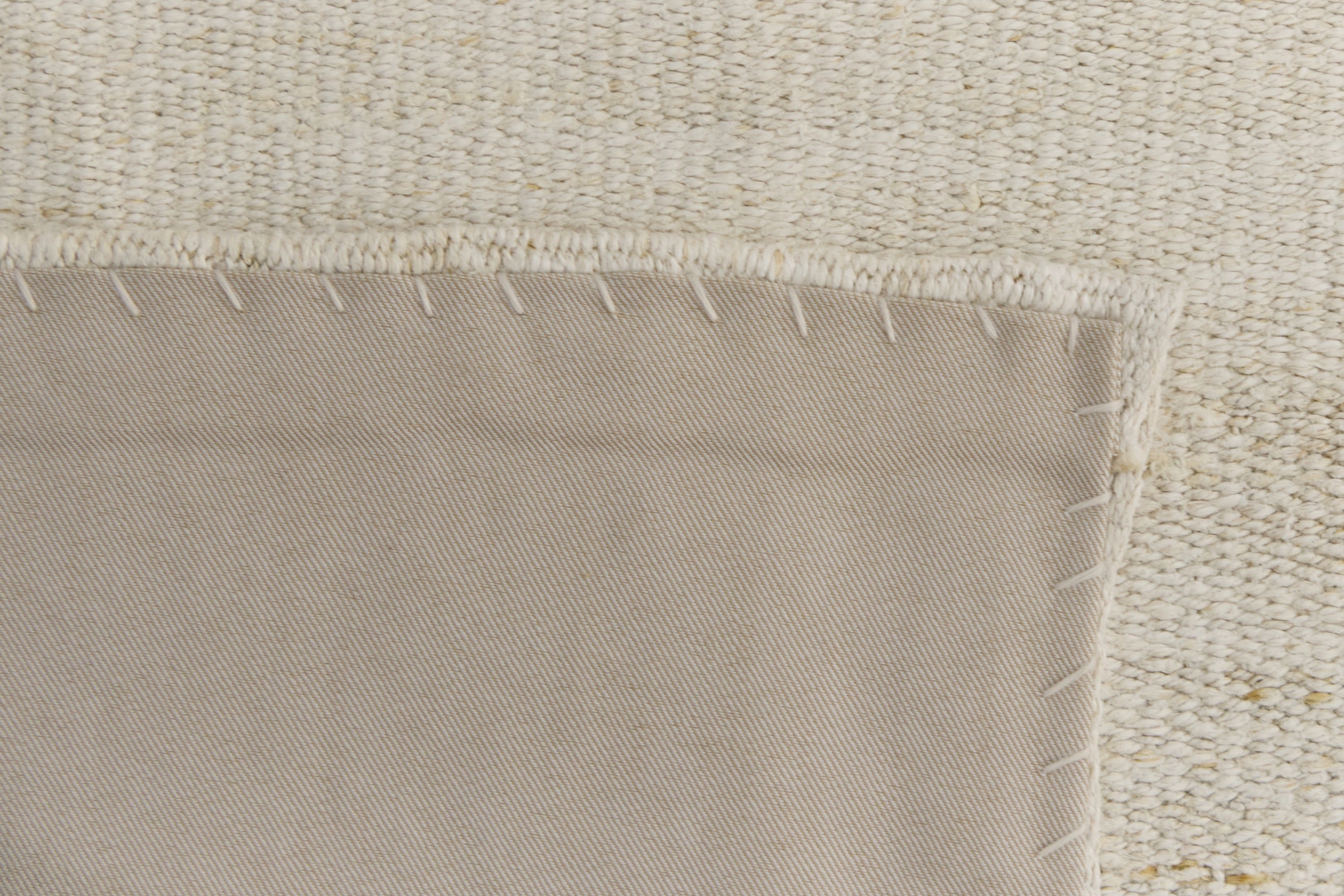 Embrace the Tranquil Allure of Taruna, a Vintage Turkish Hemp Kilim | Kuden Rugs