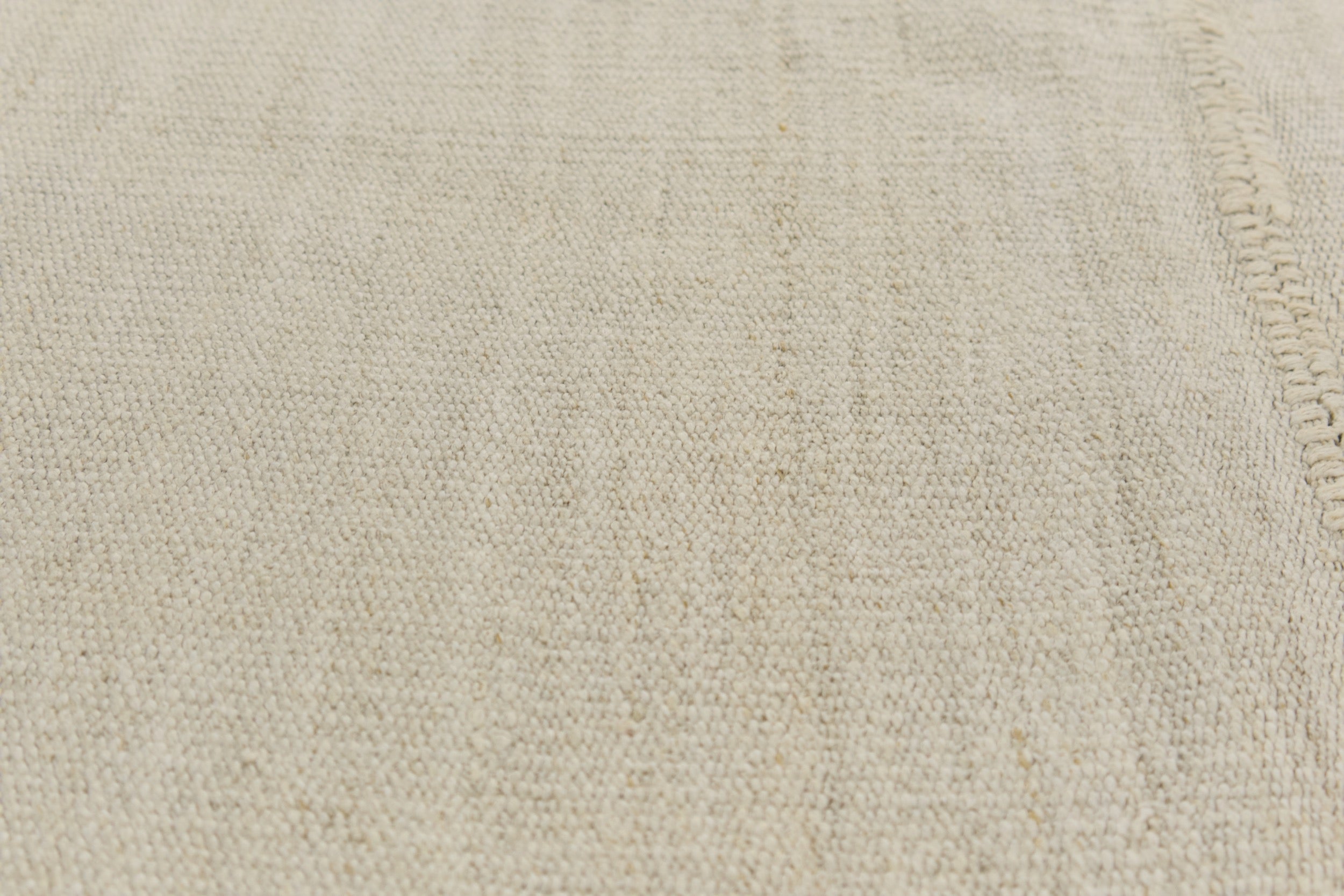 Embrace the Soothing Charm of Temora, a Vintage Turkish Hemp Kilim | Kuden Rugs