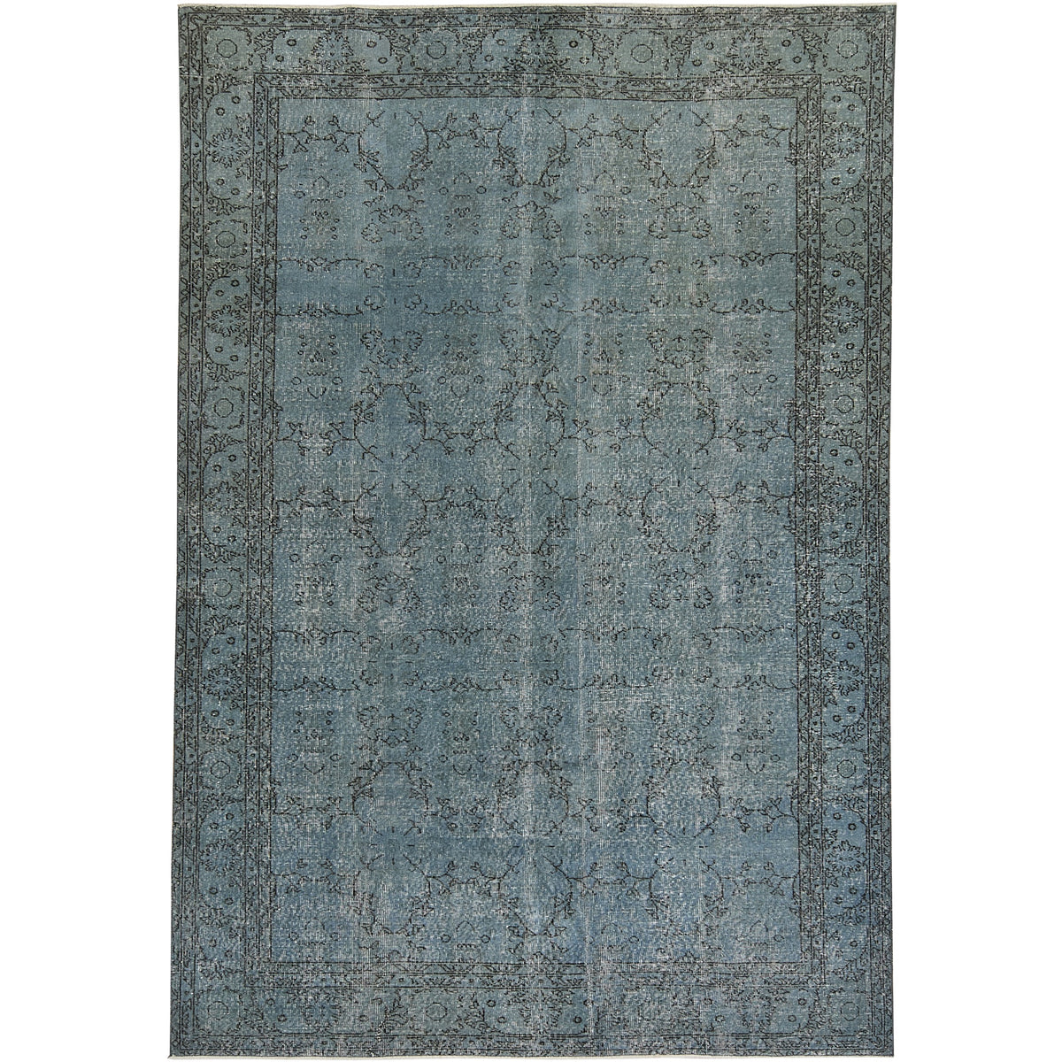 Teresa | Serene Blue Hand-Knotted Rug | Kuden Rugs