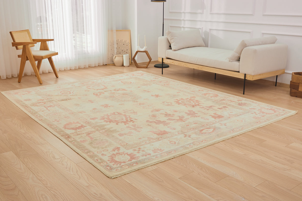 Turkish Oushak Rug | The Thorn Experience | Kuden Rugs