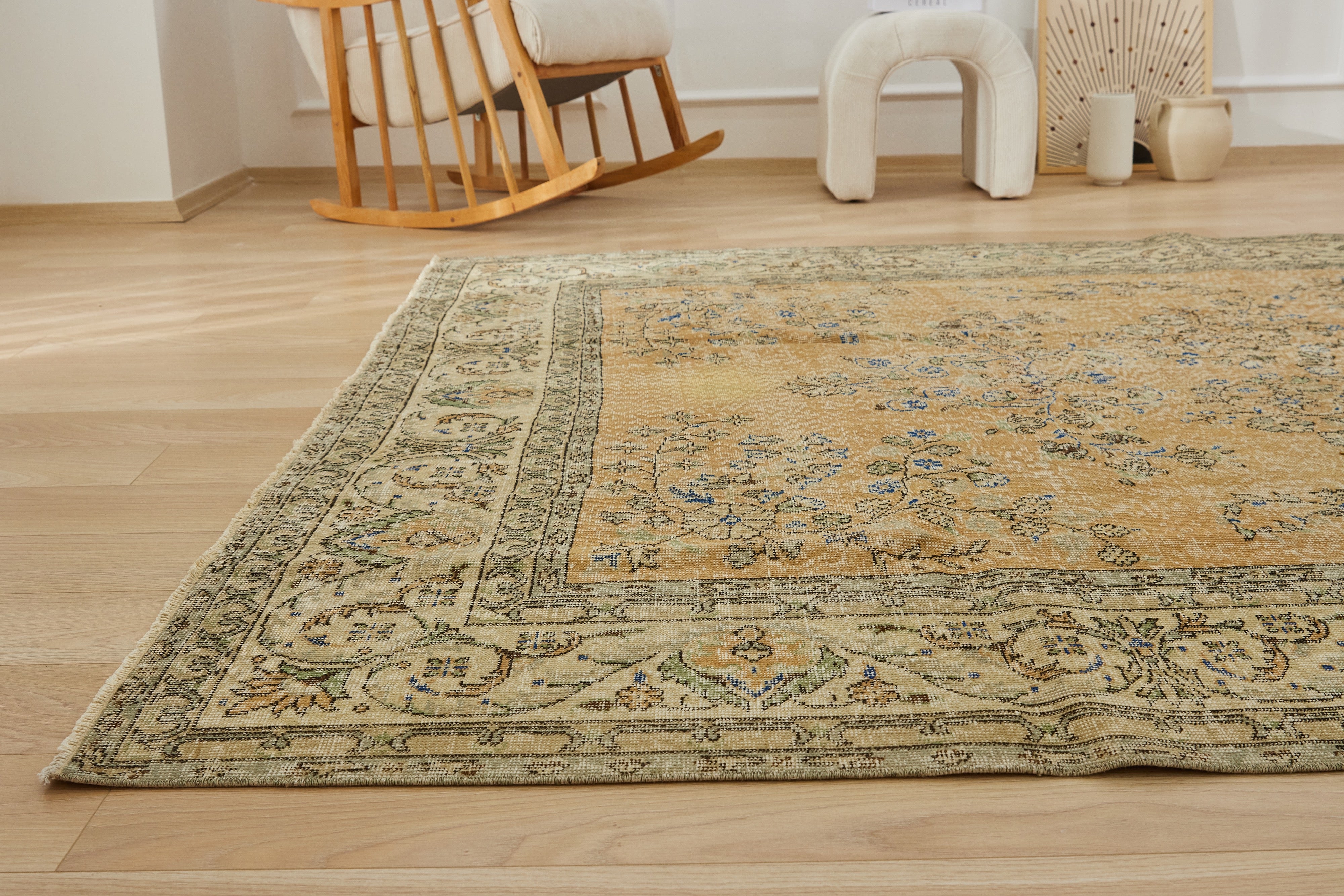 1970's Vintage Redefined - Vania's Luxurious Carpet Fabrication