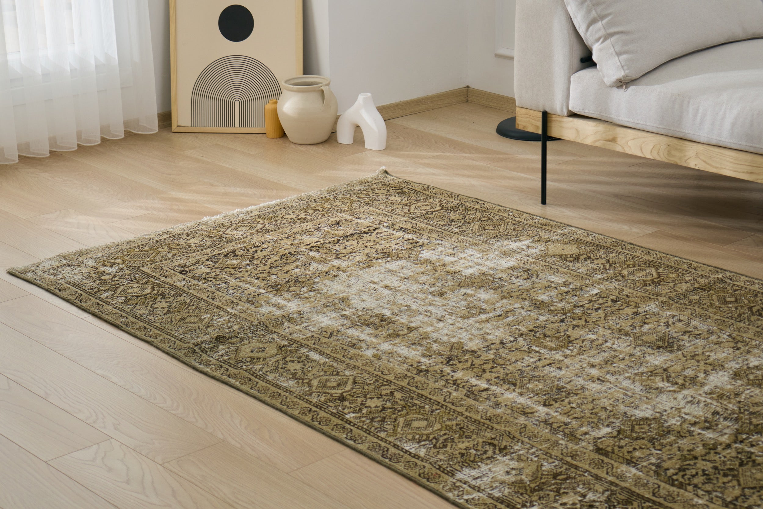 Vanjan - Vintage Persian Area Rug