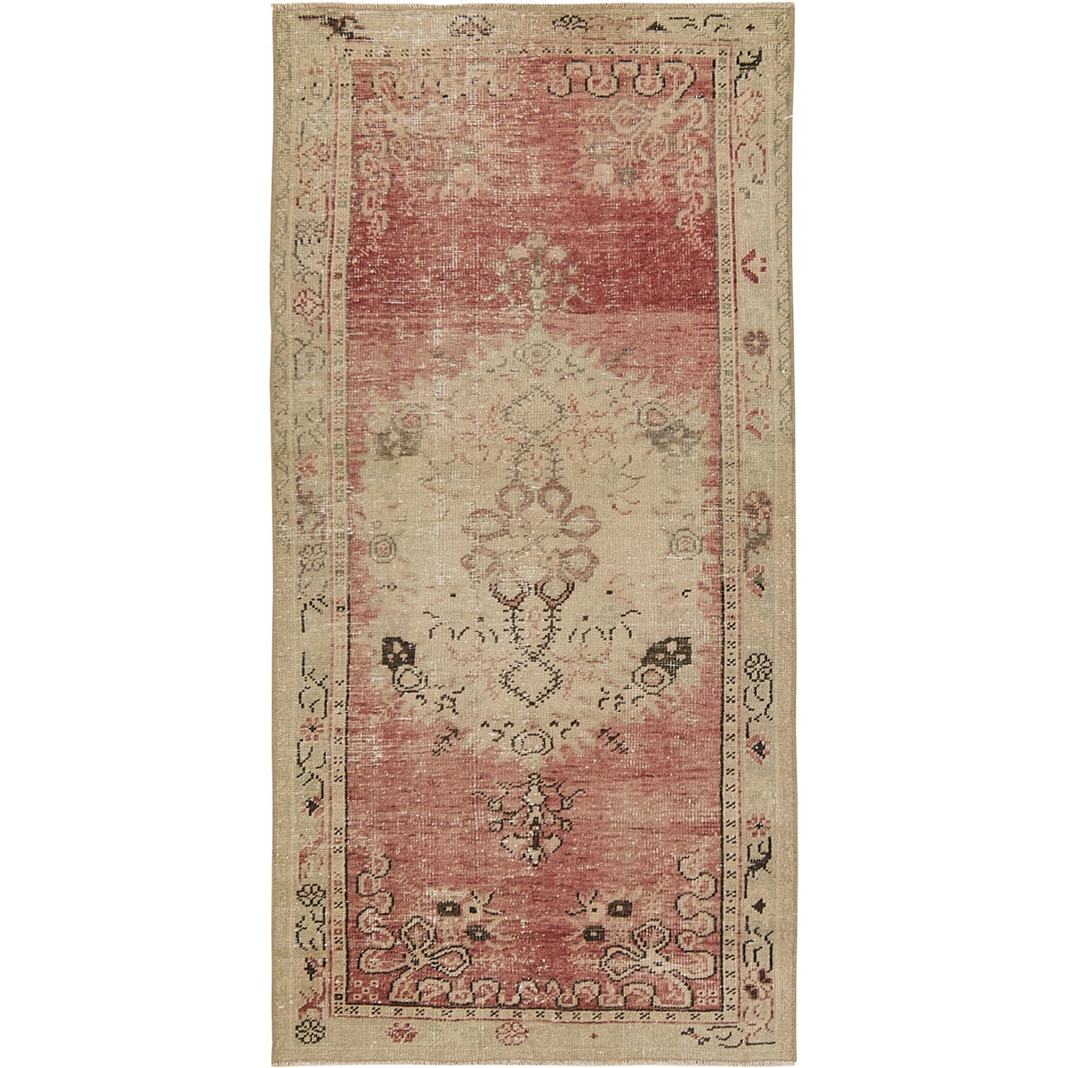 Veronica | Vintage Turkish Grandeur | Exquisite Red Rug | Kuden Rugs