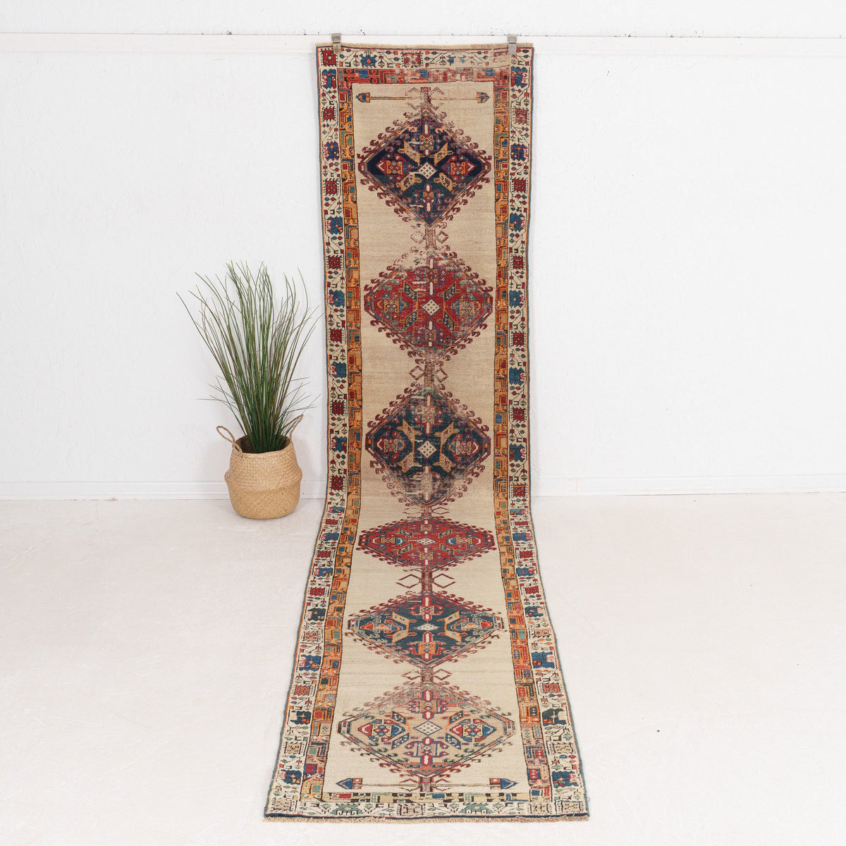 Caeliella - Vintage Kazak Runner Rug