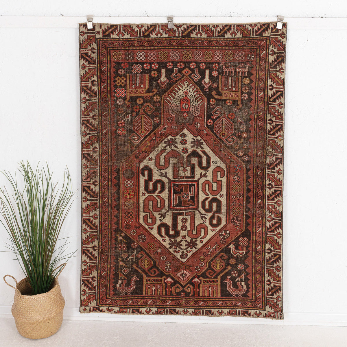 Caeliin - Vintage Kazak Small Rug