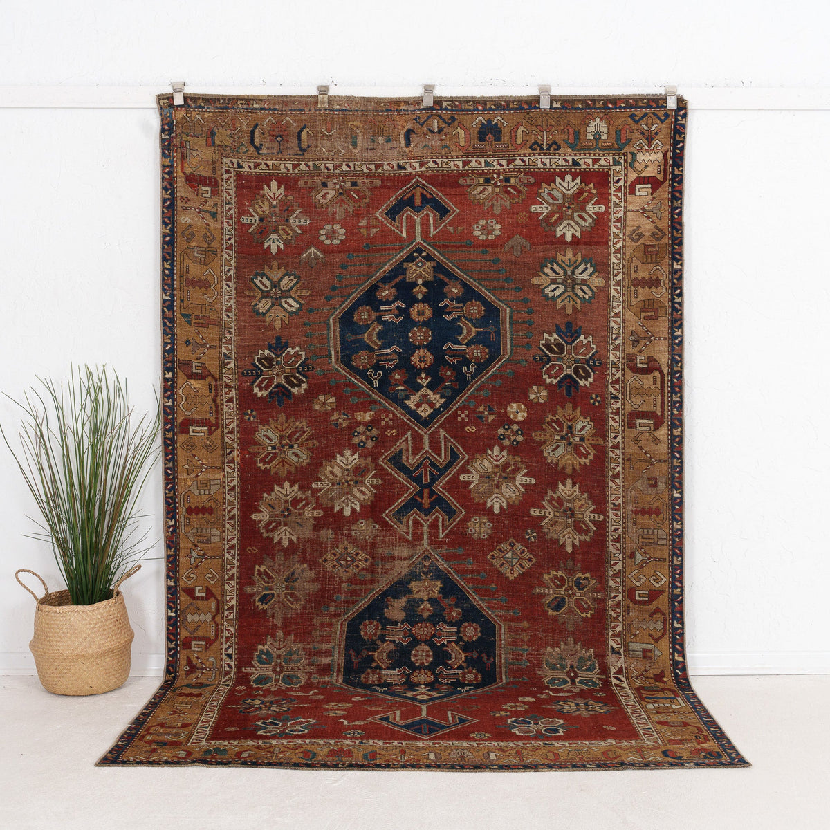 Elanis - Vintage Kazak Area Rug