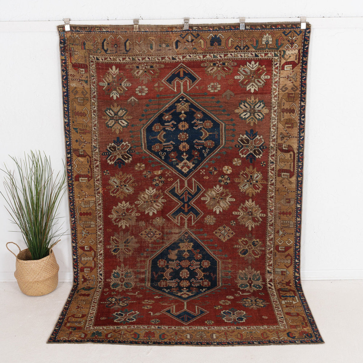 Elanis - Vintage Kazak Area Rug