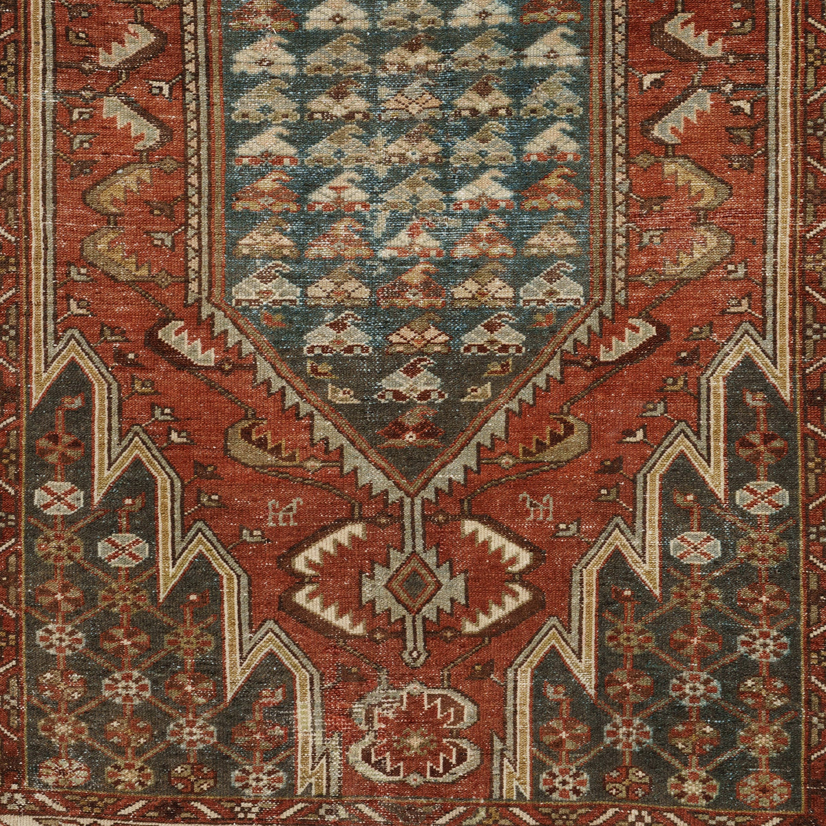 Alneda - Vintage Persian Small Rug
