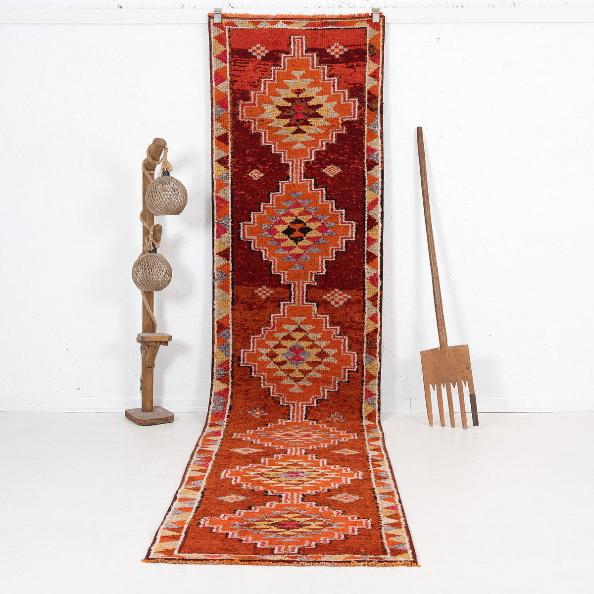 Handmade Turkish Runner Rug
