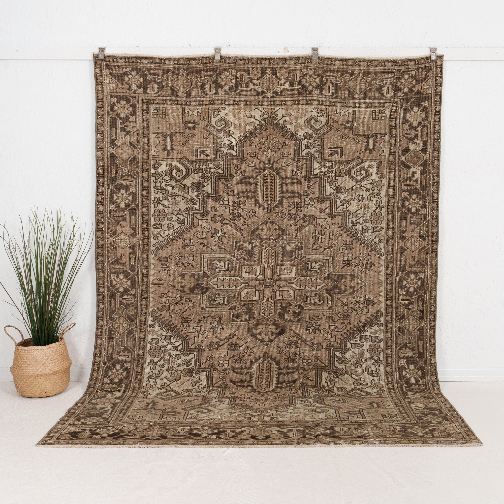 Medium Beige Antique Rug