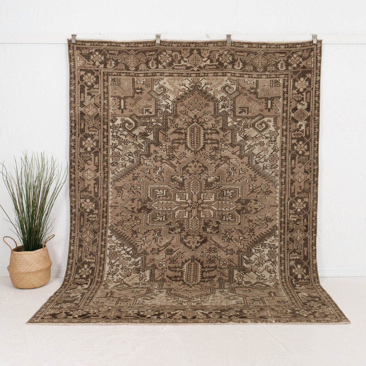 Medium Beige Antique Rug