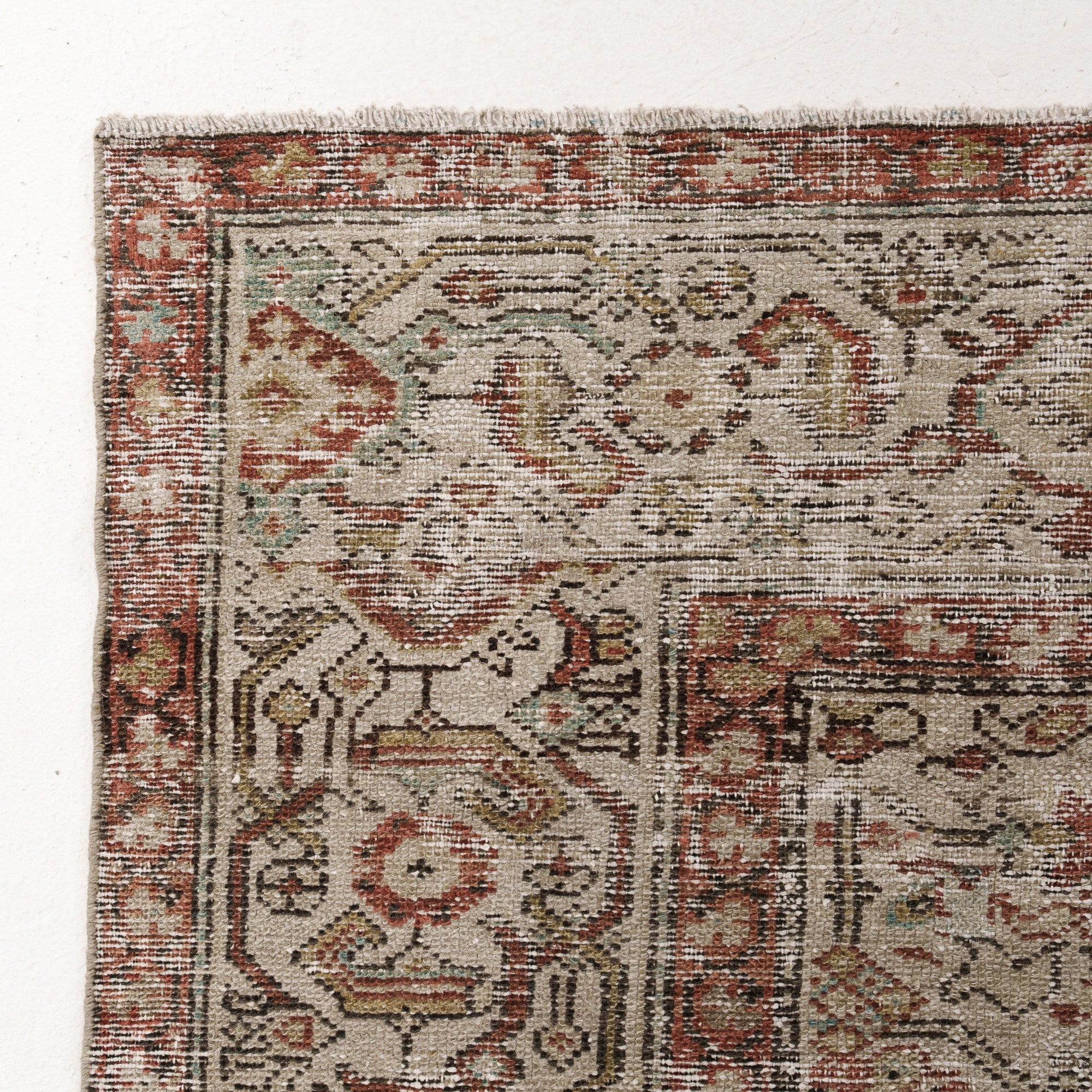7x12 Beige Persian Rug