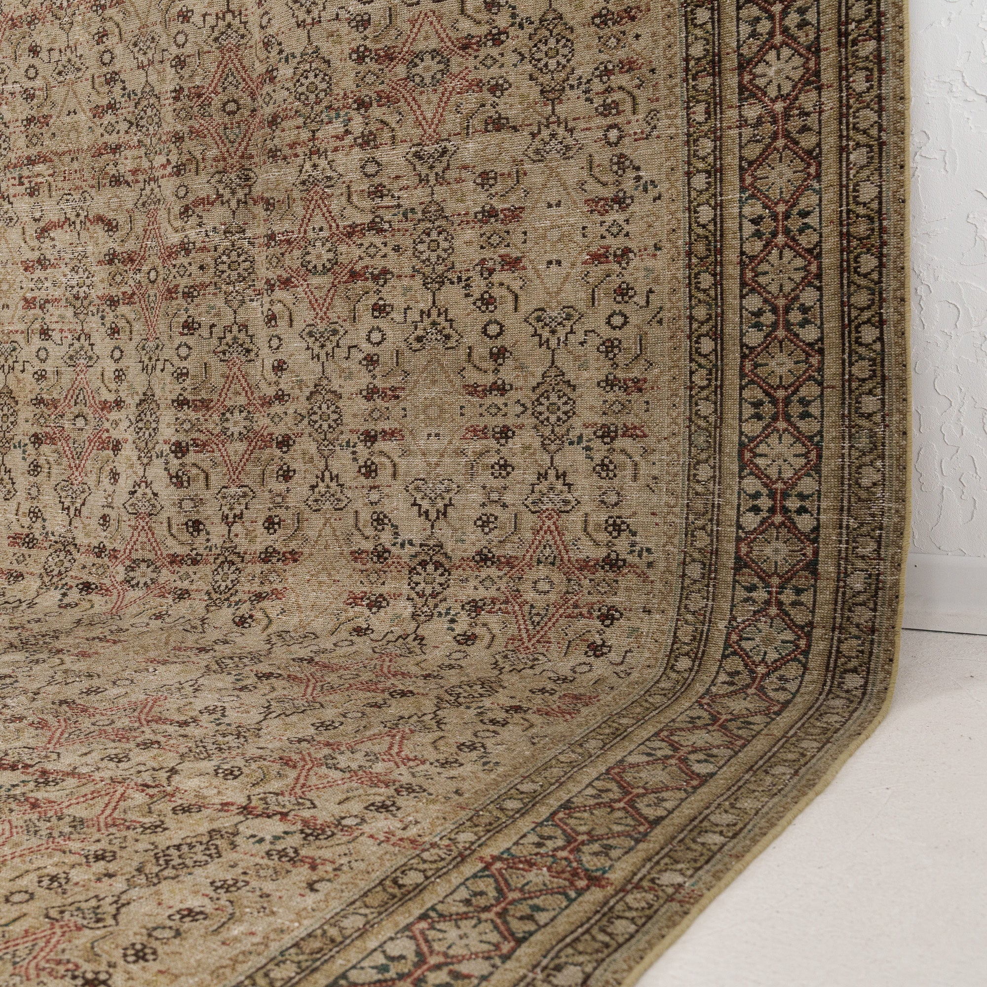 Persian 7x13 Beige Rug