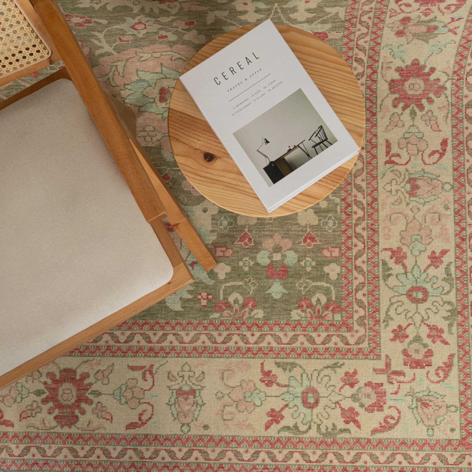 Thessaly - Turkish Rug, Vintage Charm for Modern Spaces