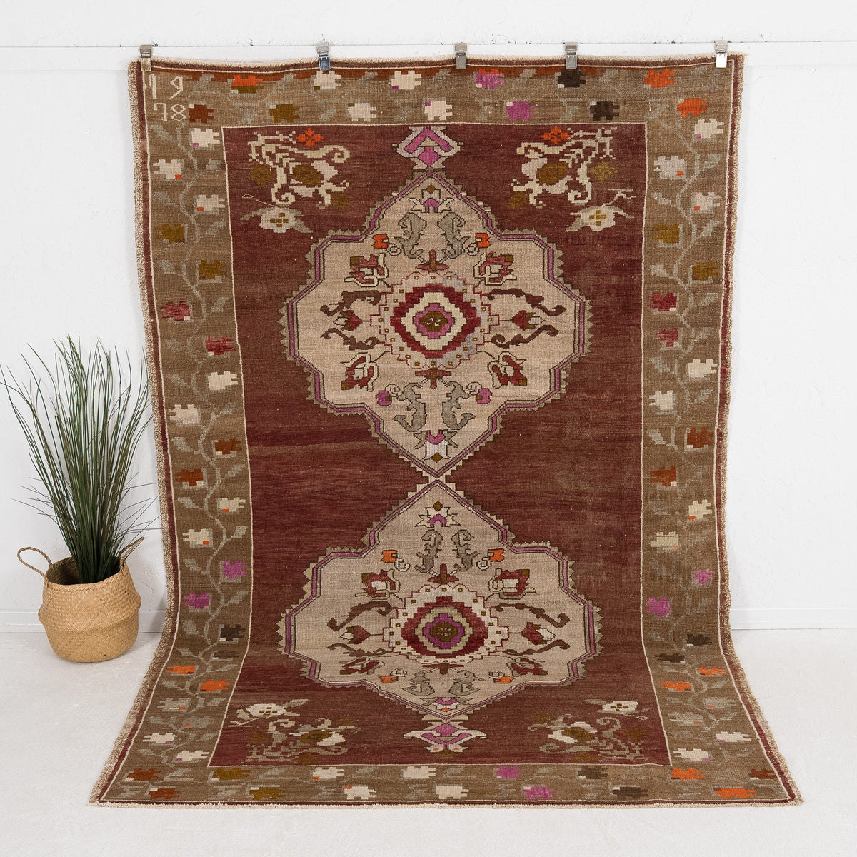 Aelivra - Vintage Turkish Area Rug