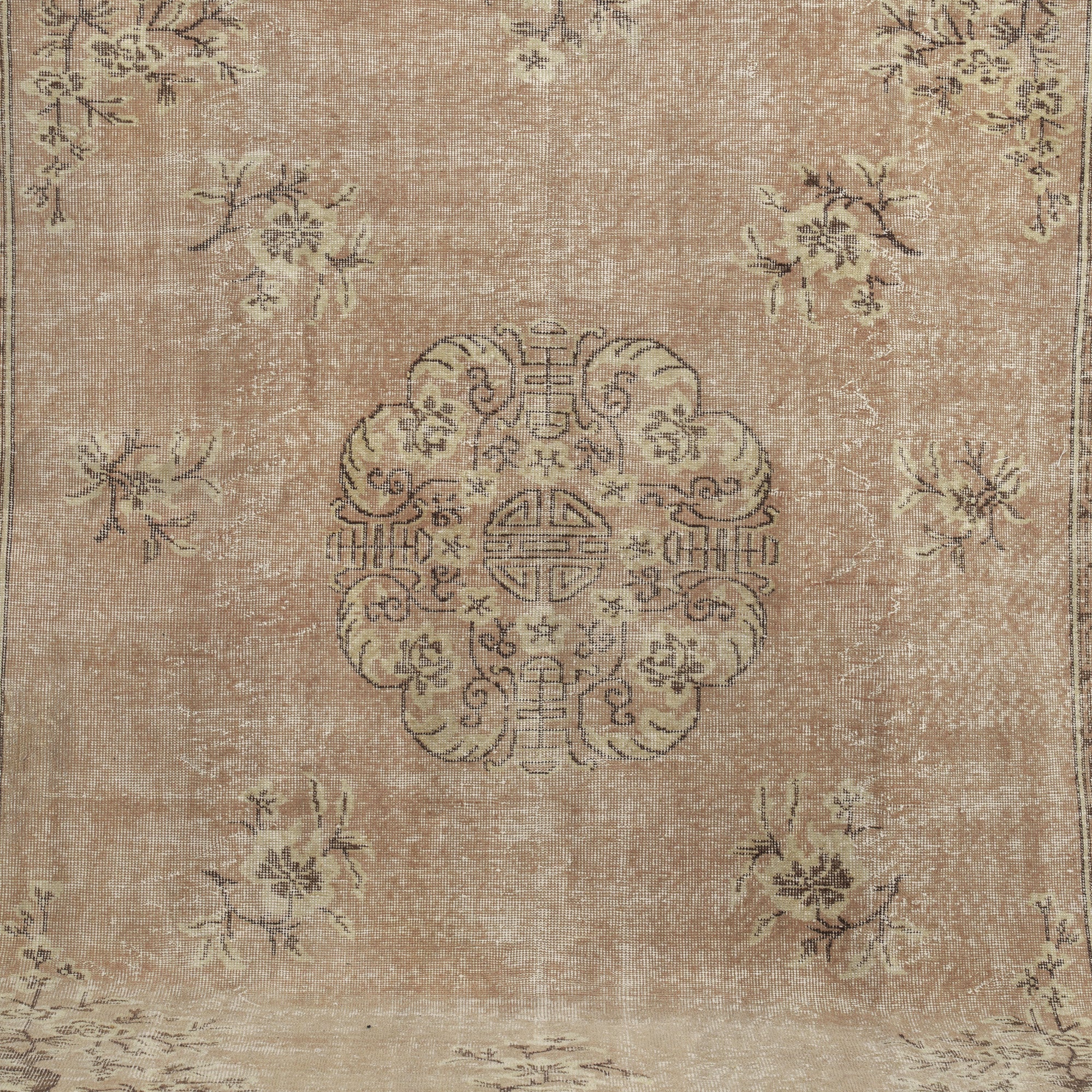 turkish made 7x9 area rug, adding character to any living room, bedroom, entryway, office, kitchen & dining