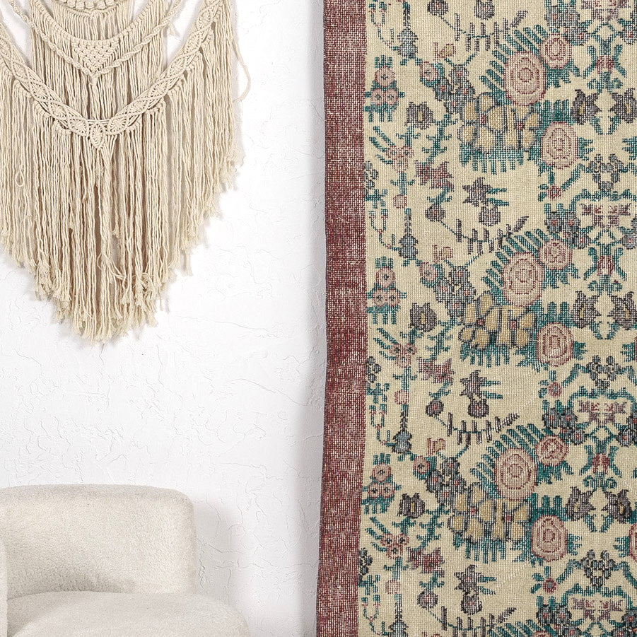 Carina - Turkish Rug, Vintage Charm for Modern Spaces
