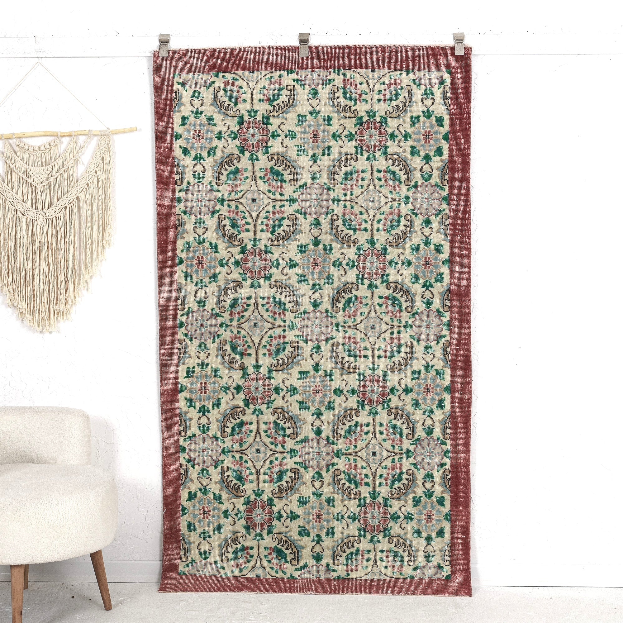 Carmine - Dining Room Rug, Classic Artisan Crafted