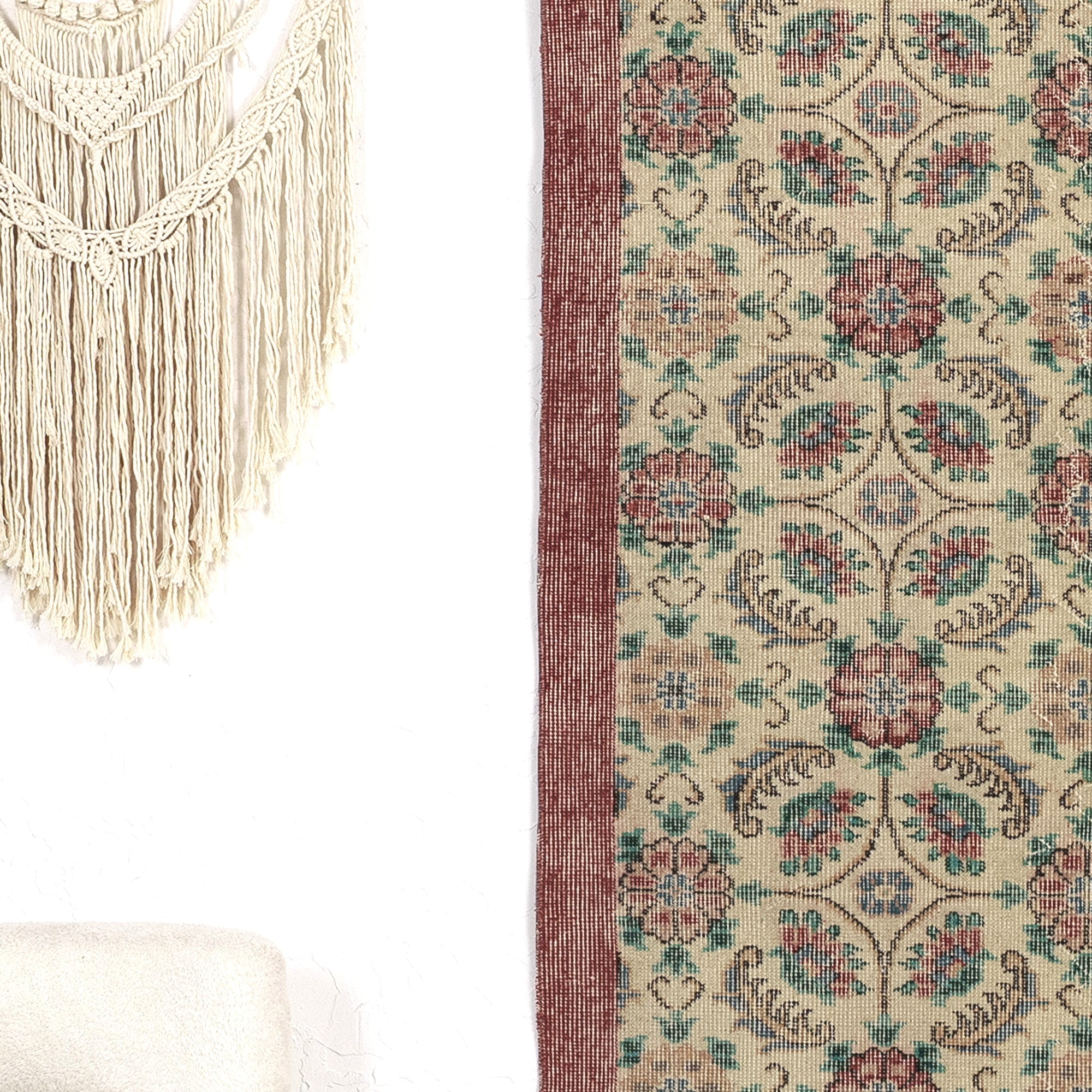 Cymbeline - Dining Room Rug, Antique Oriental Masterpiece