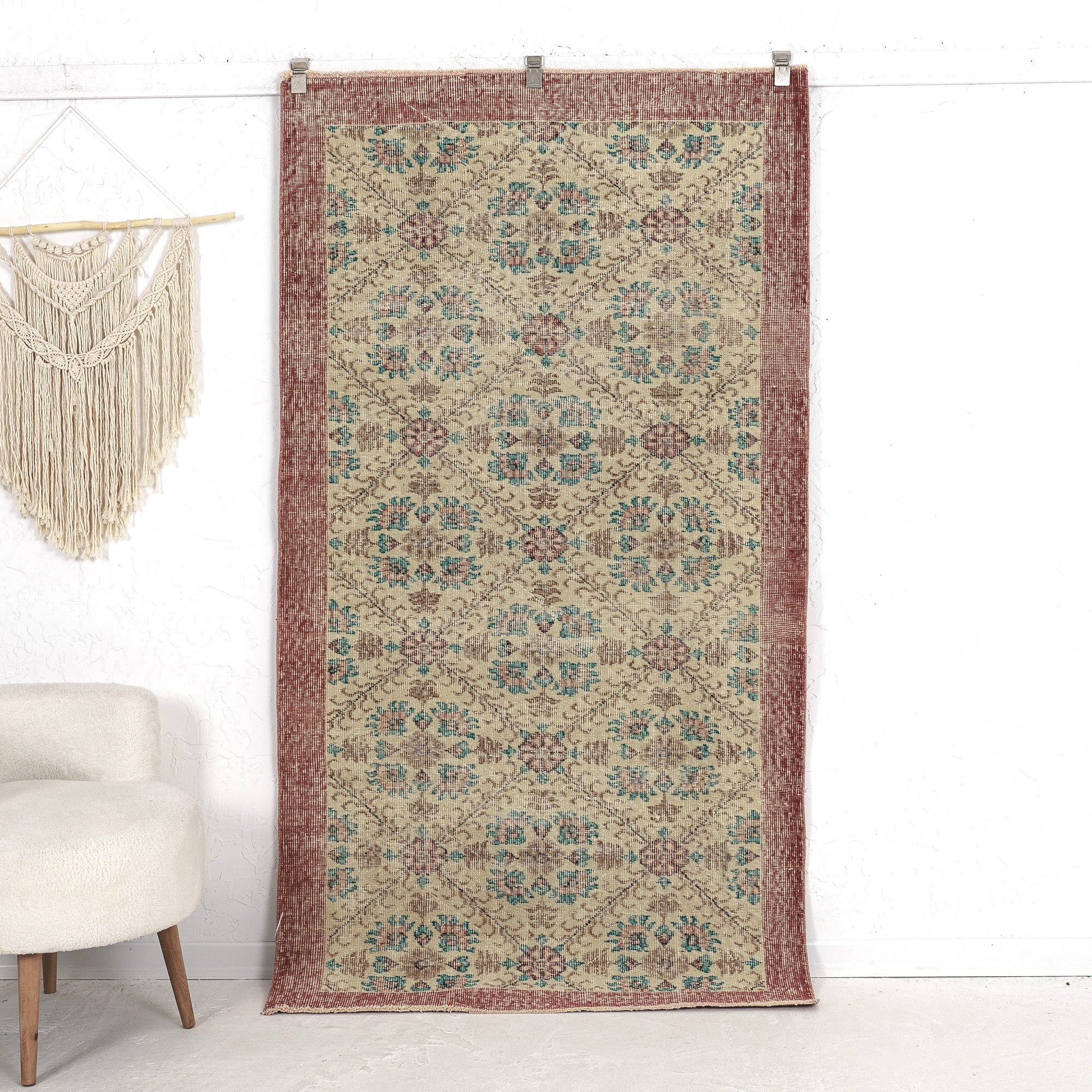 Dixie - Turkish Rug, Vintage Charm for Modern Spaces