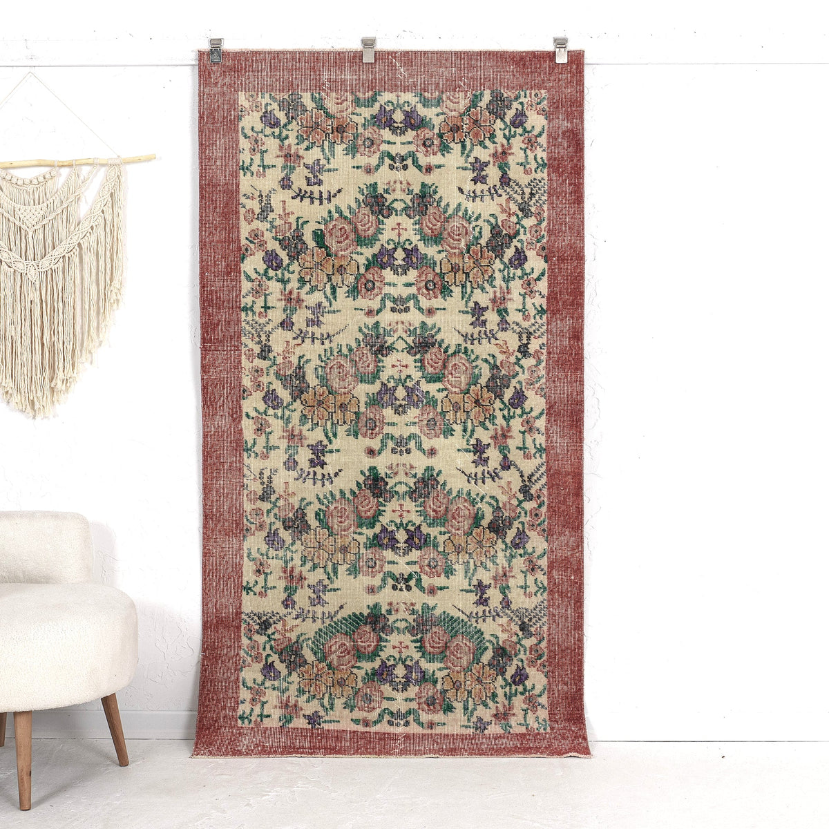 Kanella - Turkish Rug, Authentic and Vintage