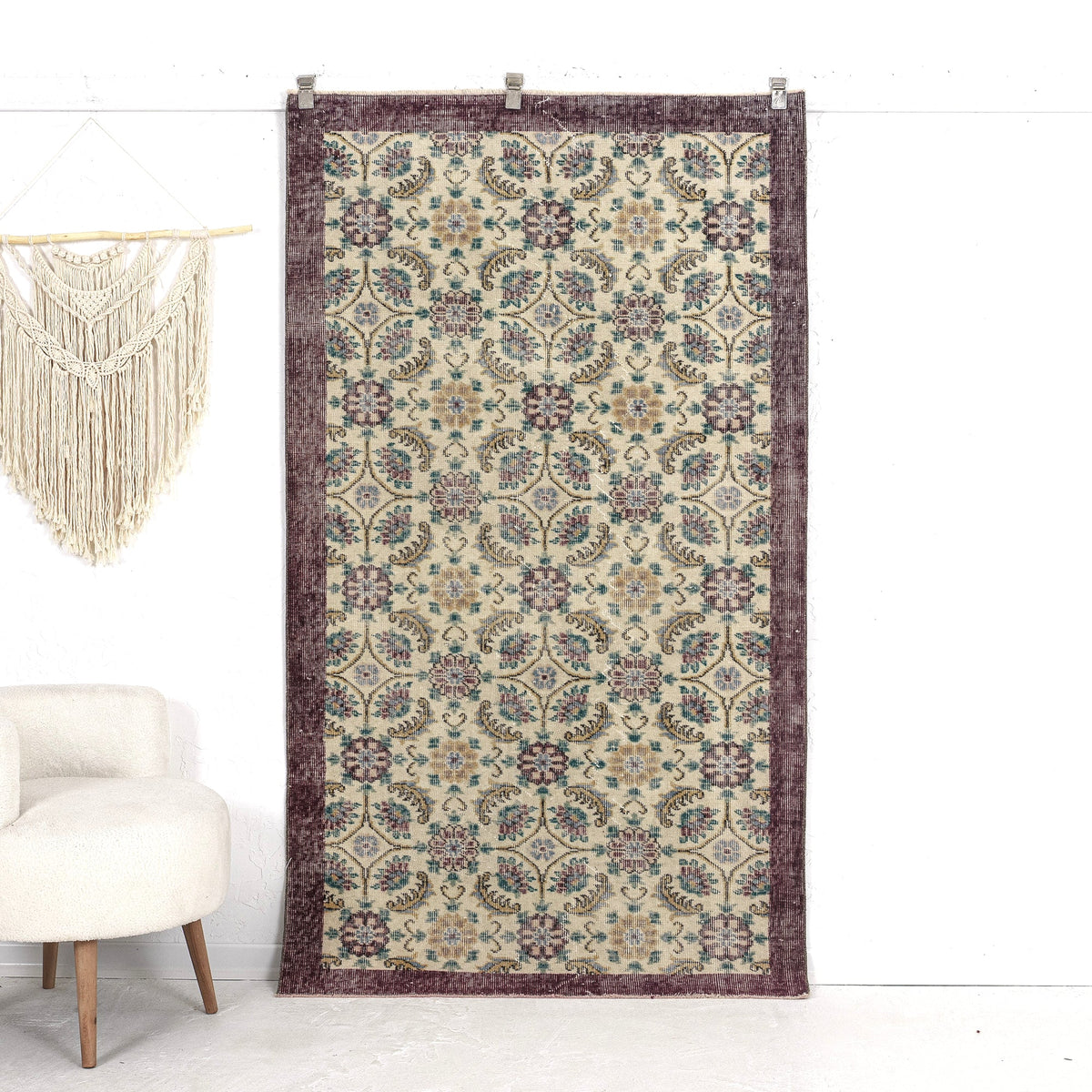 Larina - Vintage Persian Rug, Handwoven Masterpiece