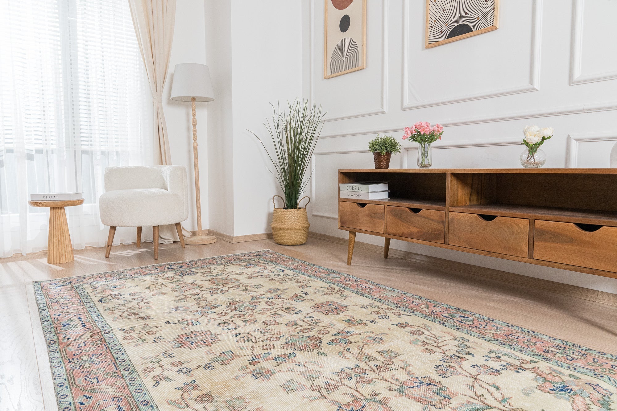 Orona - Vintage Persian Rug, Handwoven Masterpiece