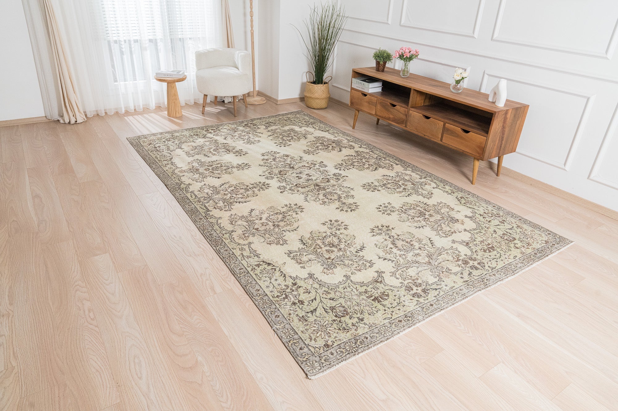 Indira - Dining Room Rug, Antique Oriental Masterpiece