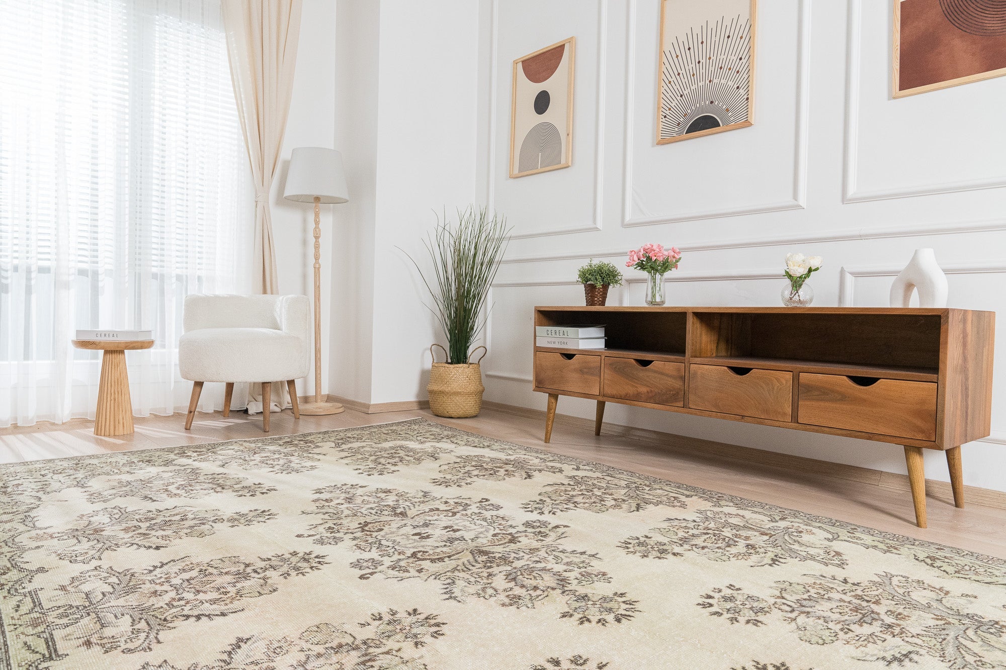 Indira - Classic Turkish Rug, Vintage Heritage