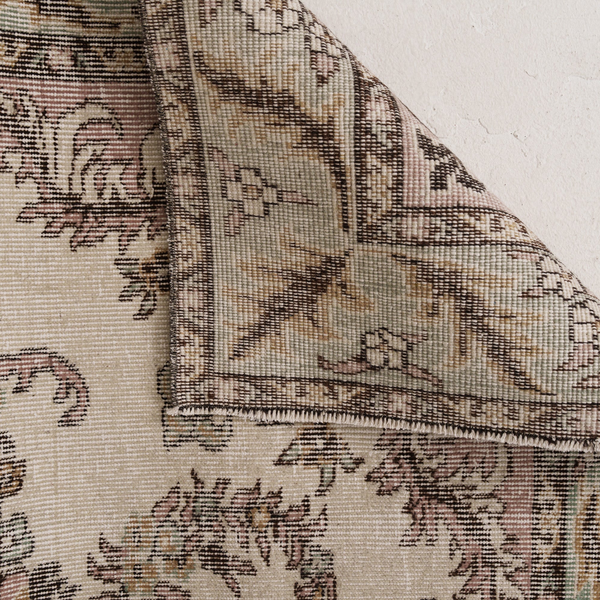 Medium Green Antique Rug