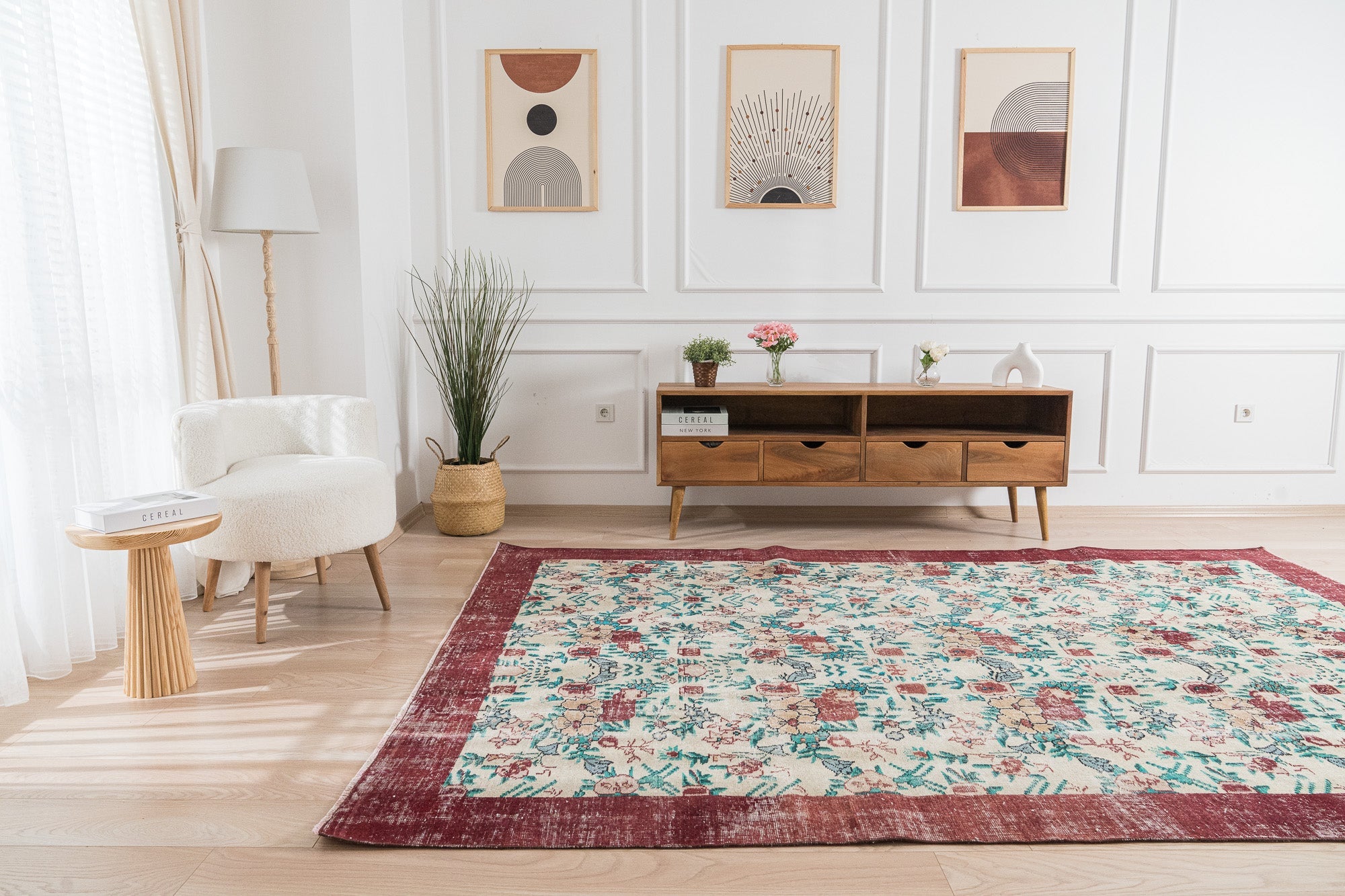 Natira - Handmade Turkish Rug, Rich in Tradition
